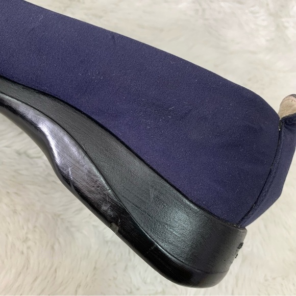 Salvatore Ferragamo Sport Blue Flats Size 7 1/2 AA - Picture 7 of 14